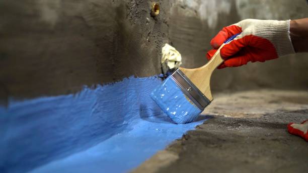 Large-scale Vapor Barrier Installation work completed in Westphalia, MI by SJ Waterproofing Pros